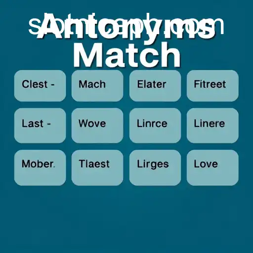 Exploring the 'Antonyms Match' Game Category: An Engaging Experience on Niceph!